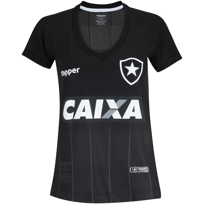Camisa do Botafogo II 2018 Topper - Feminina - Foto 1