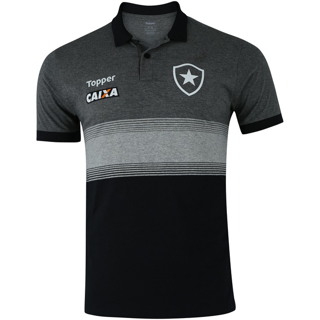 Camisa Polo do Botafogo Viagem Comissão Técnica 2018 Topper - Masculina - Foto 1