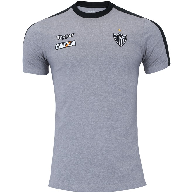 Camisa do Atlético-MG Concentração Atleta 2018 Topper - Masculina - Foto 1