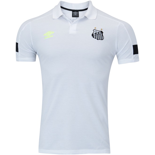 Camisa Polo do Santos Viagem 2018 Umbro - Masculina - Foto 1