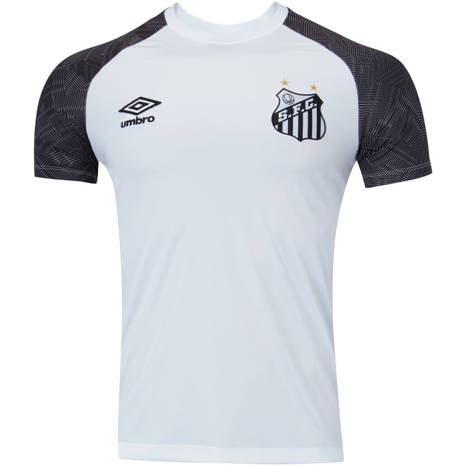 Camisa de Treino do Santos 2018 Umbro - Masculina - Foto 1