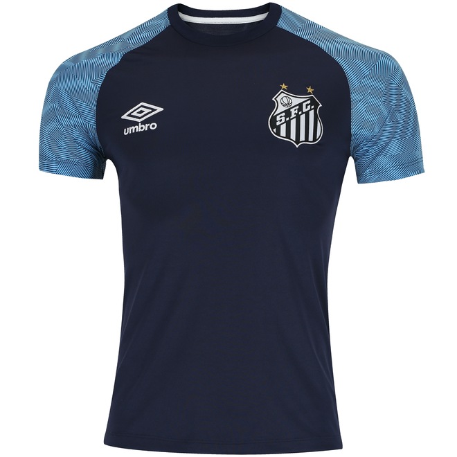 Camisa de Treino do Santos 2018 Umbro - Masculina - Foto 1