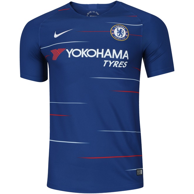 Camisa Chelsea I 18/19 Nike - Masculina - Foto 1