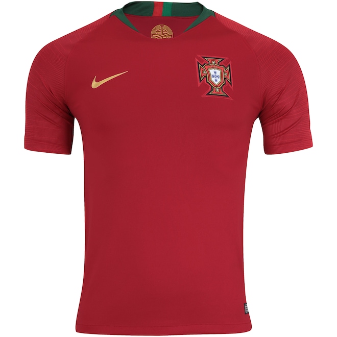 Camisa Portugal I 2018 Nike - Masculina - Foto 1