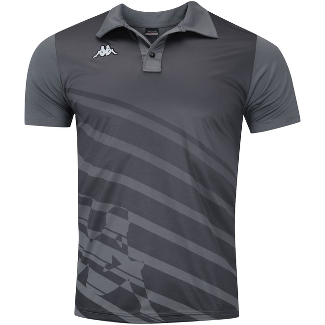 Camisa Polo Kappa Diagonale - Masculina - Foto 1