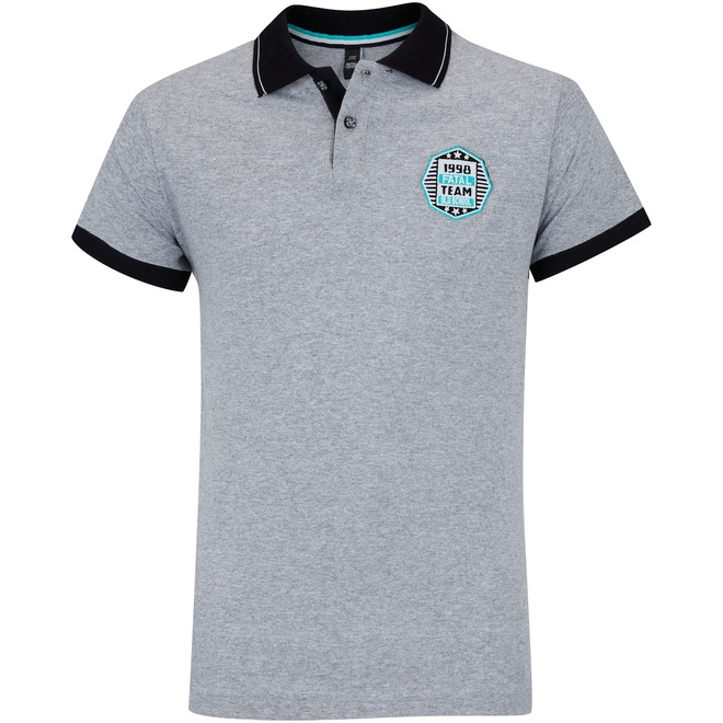 Camisa Polo Fatal Estampada 18107 - Masculina - Foto 1