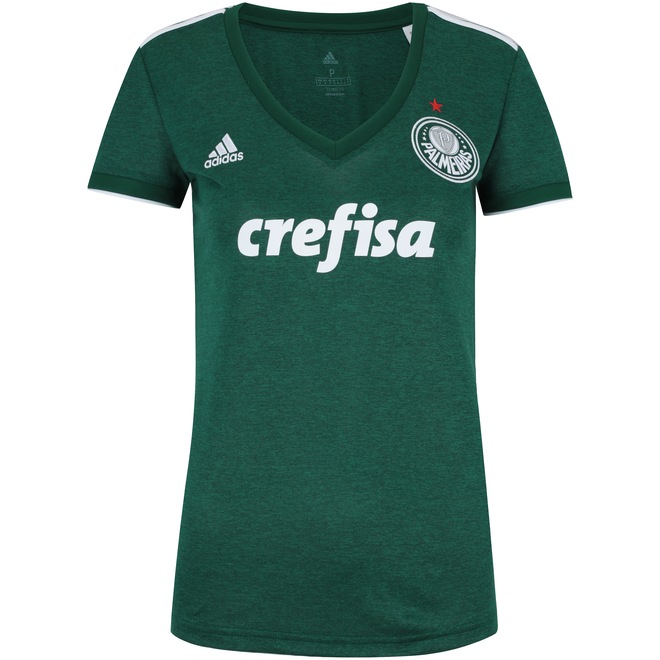 Camisa do Palmeiras I 2018 adidas - Feminina - Foto 1