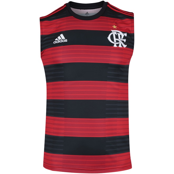 Camiseta Regata do Flamengo I 2018 adidas - Masculina - Foto 1