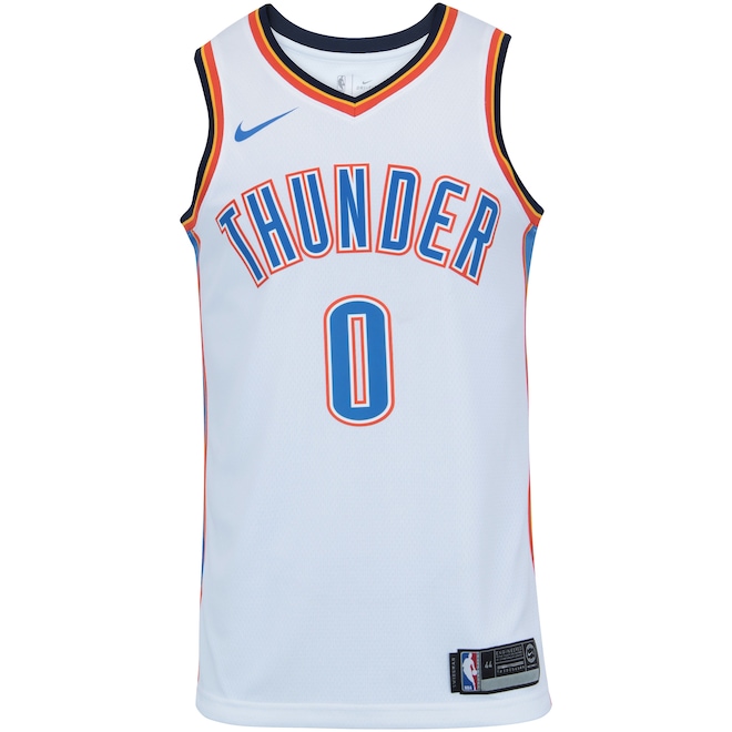 Camisa Regata Nike NBA Oklahoma City Thunder Russell Westbrook 0 - Masculina - Foto 1