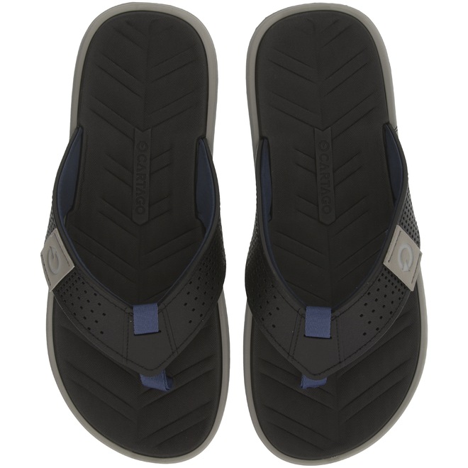 Chinelo Grendene Cartago Malta IV Dedo - Masculino - Foto 1