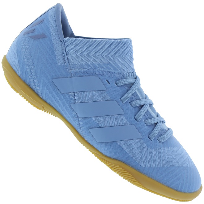 Chuteira Futsal adidas Nemeziz Messi Tango 18.3 IC - Infantil - Foto 1