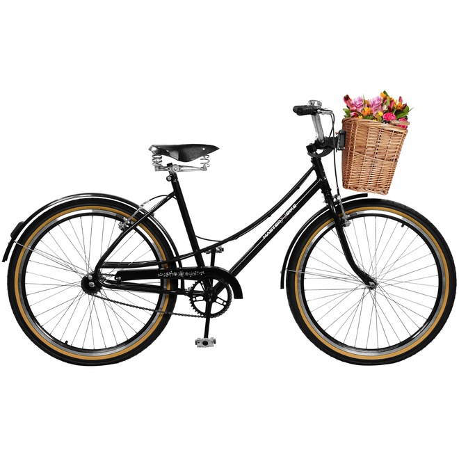 Bicicleta Master Bike Bella Retrô - Aro 26 - Freios V-Brake em Alumínio - Feminina - Foto 1