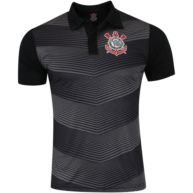 Camisa Polo do Corinthians New Element - Masculina - Foto 1