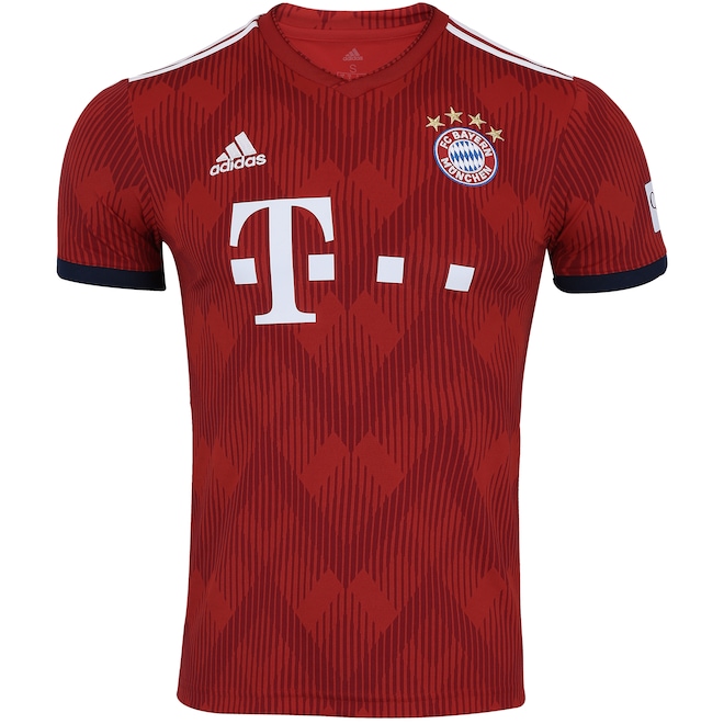 Camisa Bayern de Munique 18/19 adidas - Masculina - Foto 1