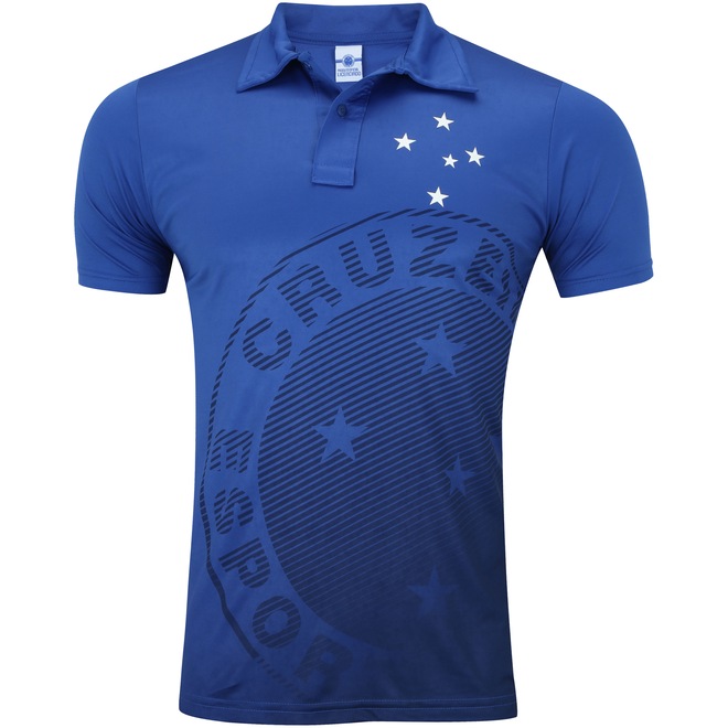 Camisa Polo do Cruzeiro Shadow - Masculina - Foto 1