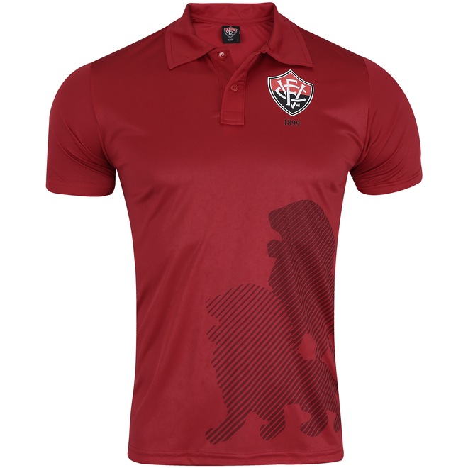 Camisa Polo do Vitória Shadow - Masculina - Foto 1