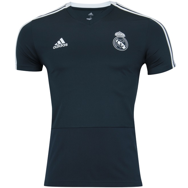 Camisa de Treino Real Madrid 18/19 adidas - Masculina - Foto 1