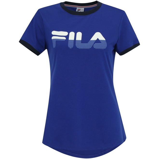 Camiseta Fila Letter Stripes - Feminina - Foto 2
