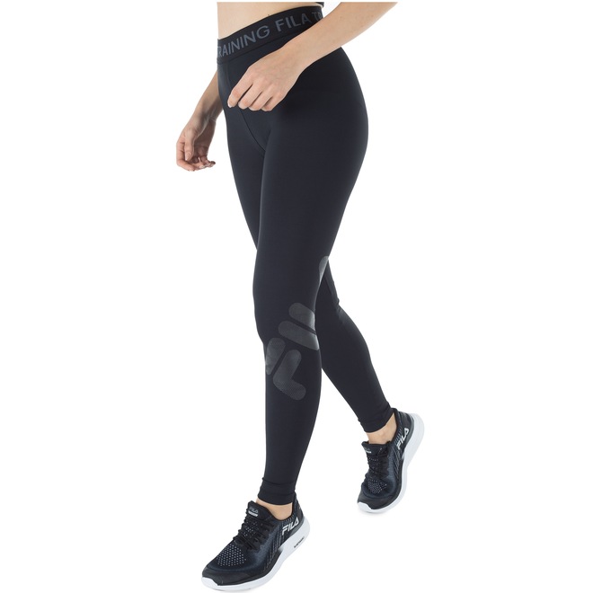 Calça Legging Fila Train Elastic - Feminina - Foto 1