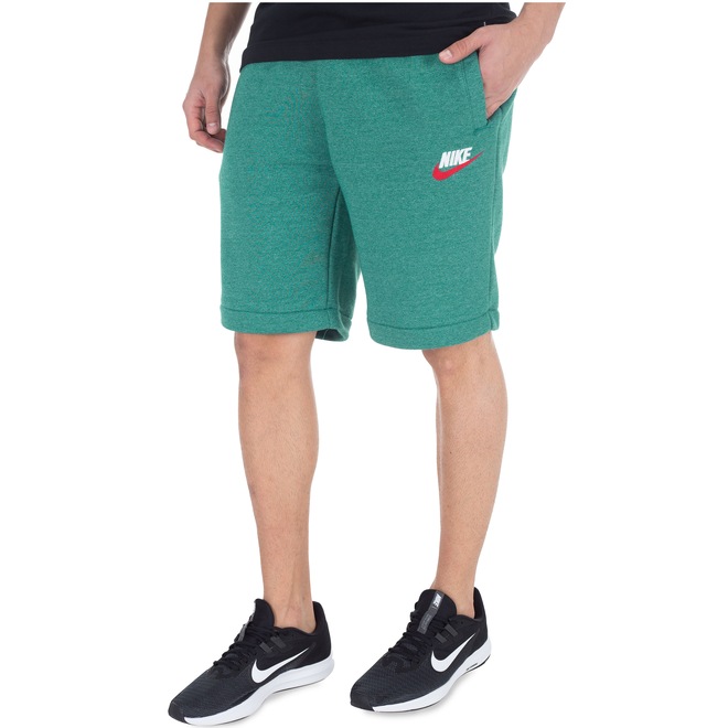 Bermuda de Moletom Nike Sportswear Club Heritage - Masculina - Foto 2