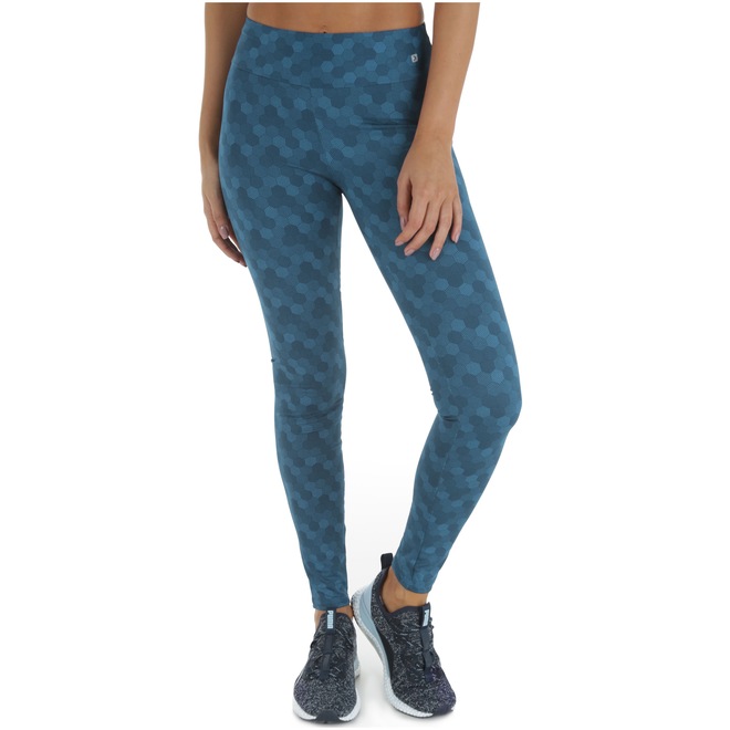 Calça Legging Oxer Estampa Curvas - Feminina - Foto 2