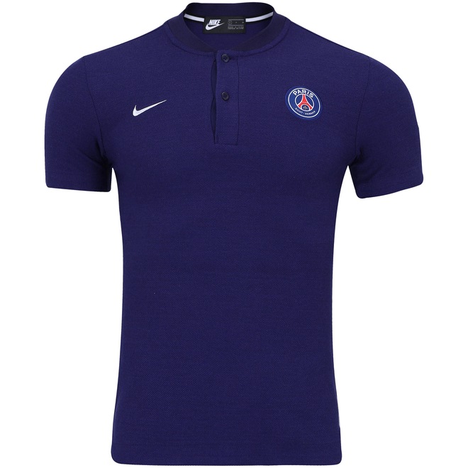Camisa Polo PSG Piquet Authentic 18/19 Nike - Masculina - Foto 1