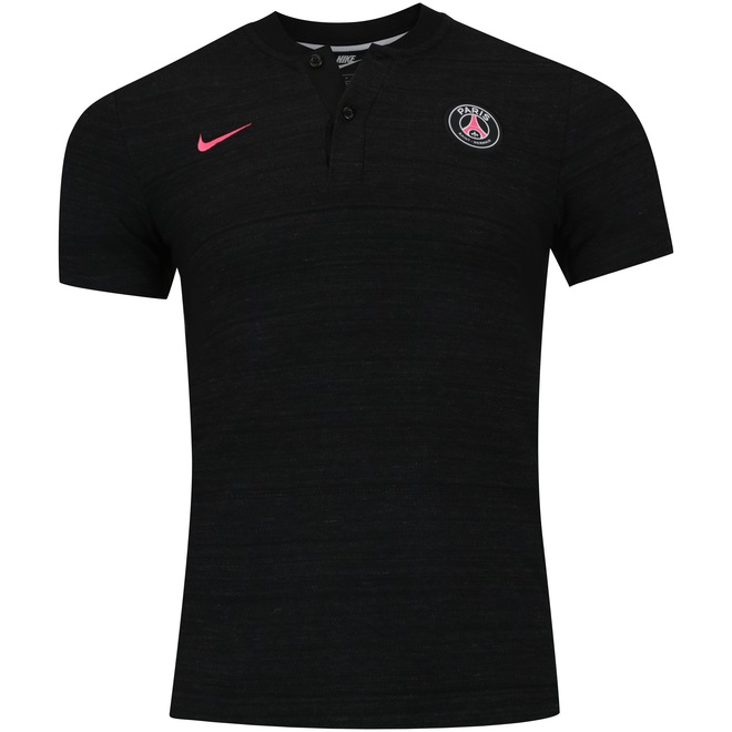 Camisa Polo PSG Piquet Authentic 18/19 Nike - Masculina - Foto 1