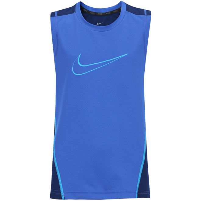 Camiseta Regata Nike Dry Top SL - Infantil - Foto 1