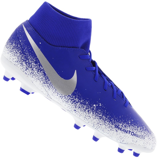 Chuteira de Campo Nike Phantom VIVSN Club DF FG/MG - Adulto - Foto 1