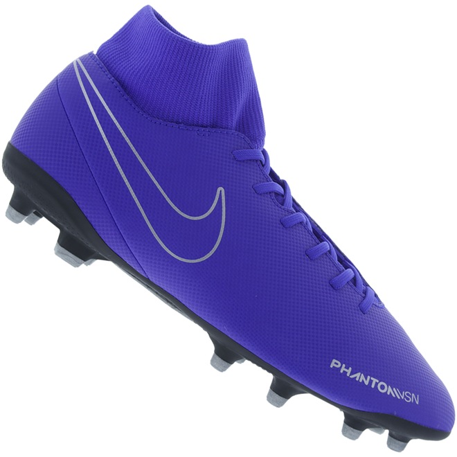 Chuteira de Campo Nike Phantom VIVSN Club DF FG/MG - Adulto - Foto 1
