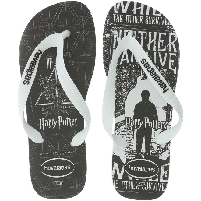 Chinelo Havaianas Harry Potter FC - Masculino - Foto 1