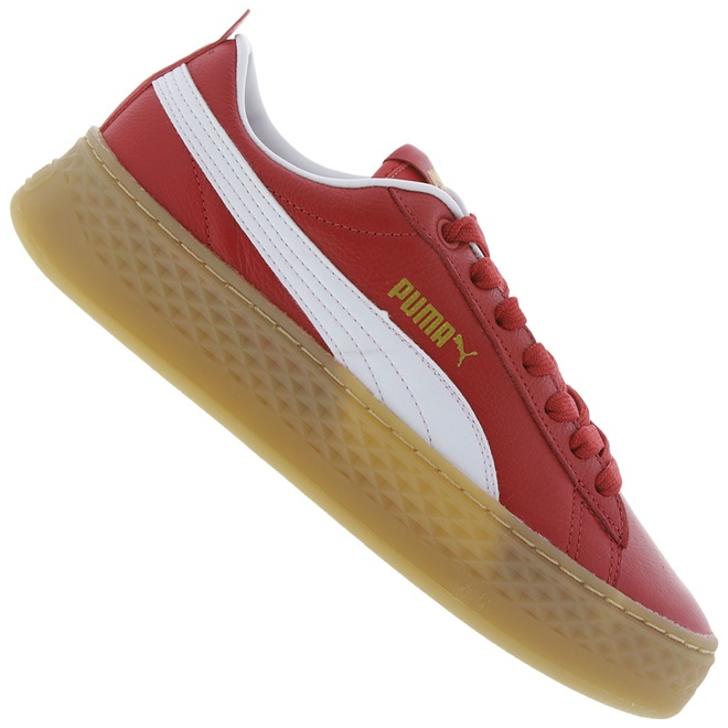 Tênis Creeper Puma Smash Platform VT BDP - Feminino - Foto 1