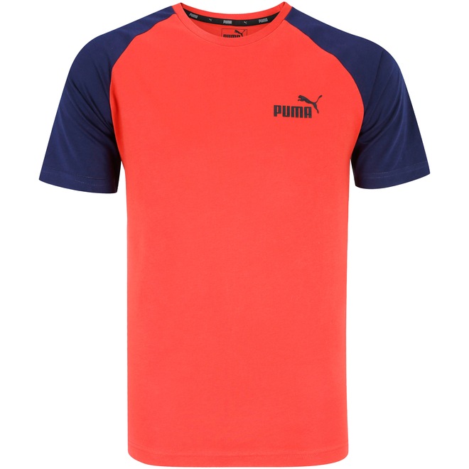 Camiseta Puma Elevated Ess Raglan - Masculina - Foto 1