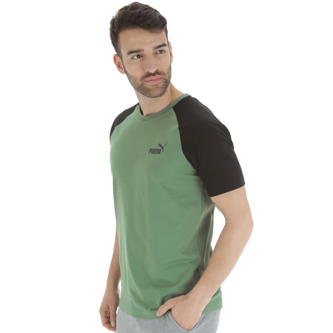 Camiseta Puma Elevated Ess Raglan - Masculina - Foto 2