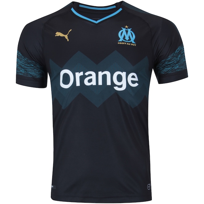Camisa Olympique de Marseille II 18/19 Puma - Masculina - Foto 1