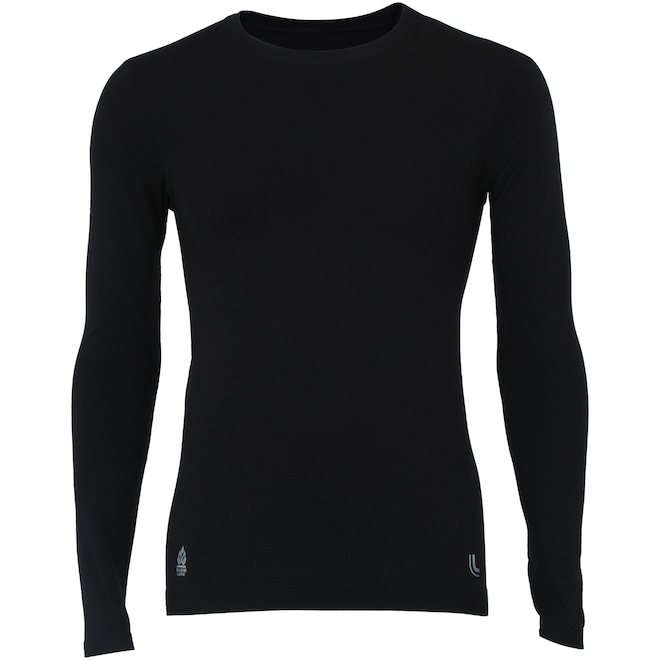 Camisa Térmica Segunda Pele Manga Longa Lupo Under Warm - Masculina - Foto 1