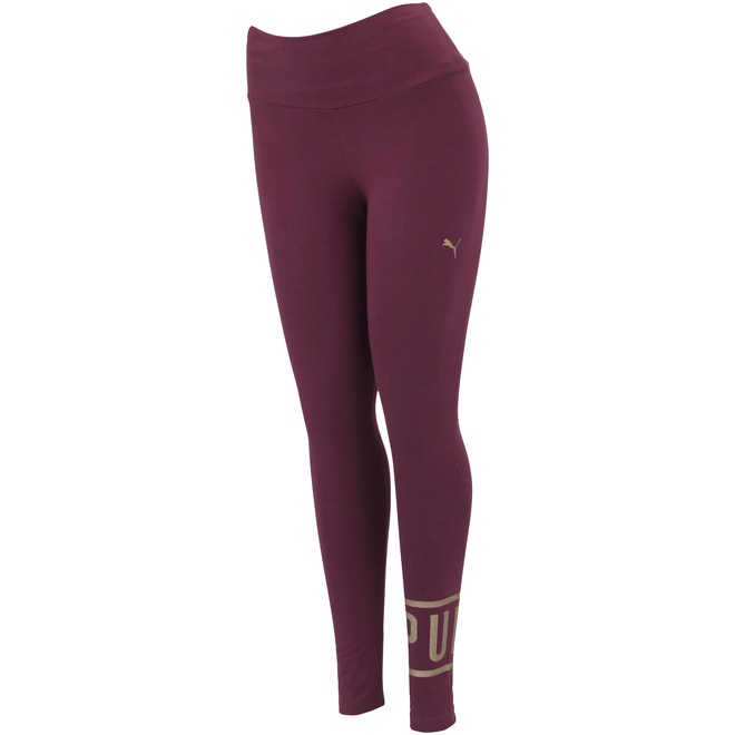 Calça Legging Puma Athletic Logo - Feminina - Foto 1