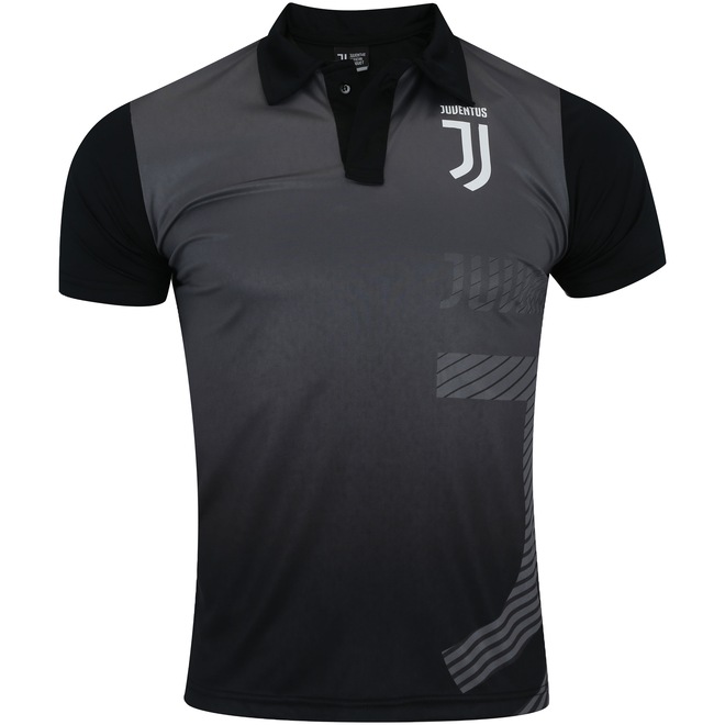 Camisa Polo Juventus Shadow - Masculina - Foto 1