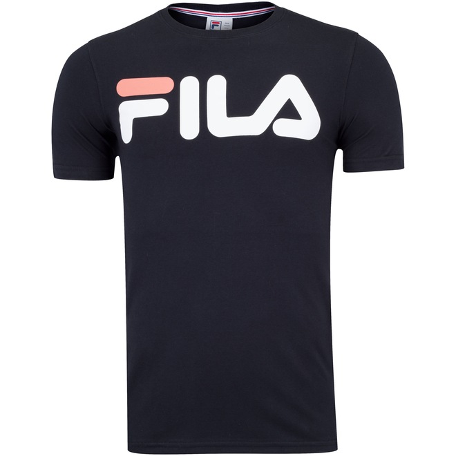 Camiseta Fila Letter - Masculina - Foto 1
