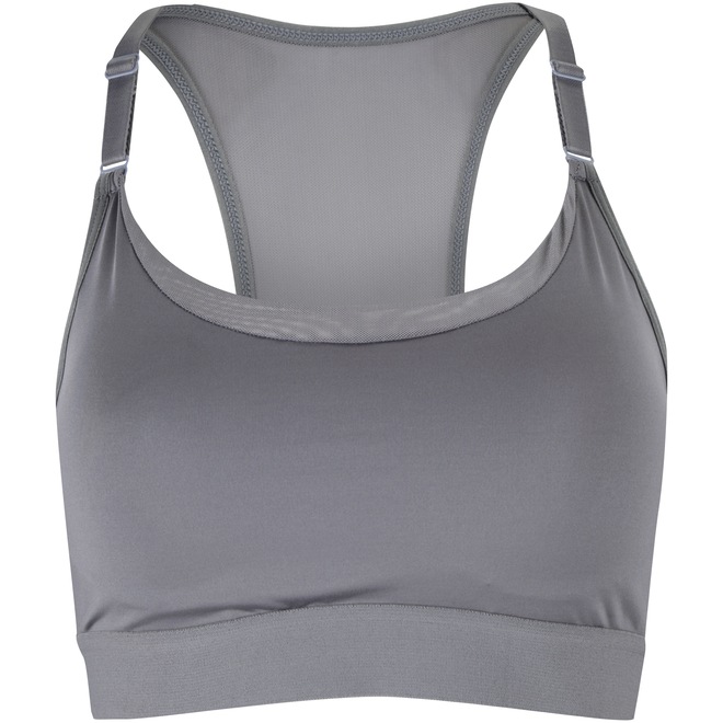 Top Fitness com Bojo Oxer Transpassado Alça Dupla - Adulto - Foto 1