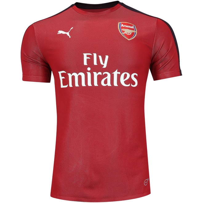 Camisa Pré-Jogo Arsenal 18/19 Puma - Masculina - Foto 1