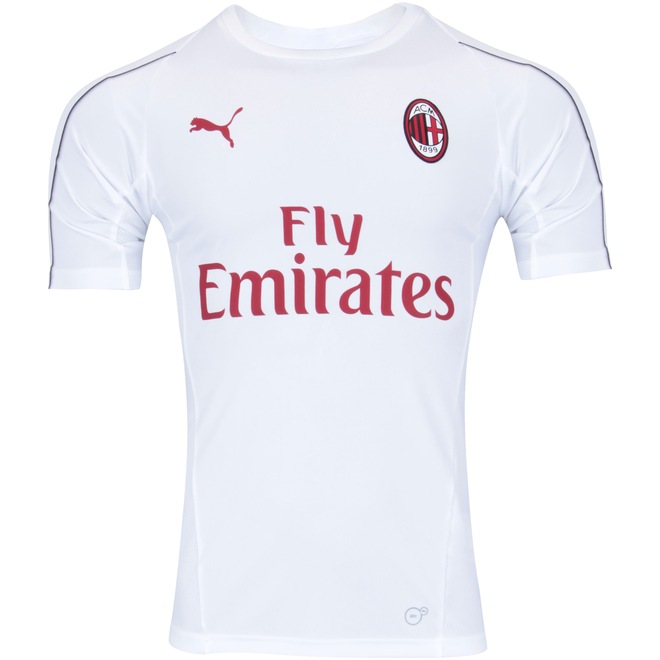 Camisa de Treino Milan 18/19 Puma - Masculina - Foto 1