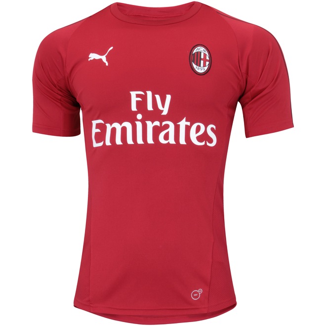 Camisa de Treino Milan 18/19 Puma - Masculina - Foto 1