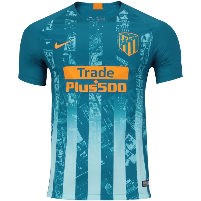Camisa Atlético de Madrid III 18/19 Nike - Masculina - Foto 1