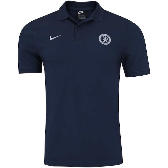 Camisa Polo Chelsea Piquet Nike - Masculina - Foto 1