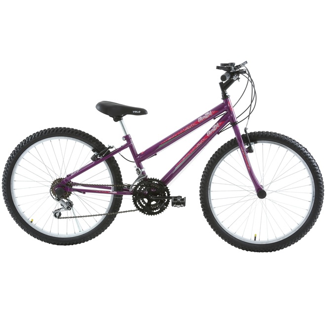 Bicicleta Oxer Lover Girl - Aro 24 - Freio V-Brake - 18 Marchas - Feminina - Infantil - Foto 1