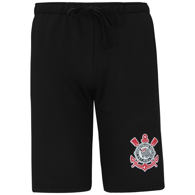 Bermuda de Moletom do Corinthians Dawson - Masculina - Foto 1
