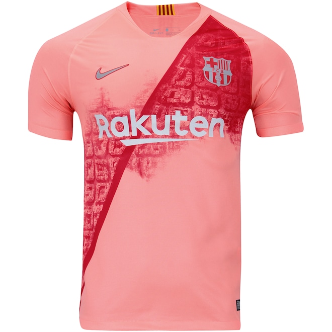 Camisa Barcelona III 18/19 Nike - Masculina - Foto 1