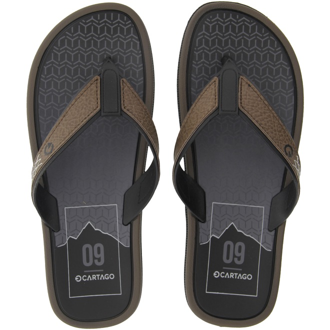 Chinelo Grendene Cartago Maiorca - Masculino - Foto 1