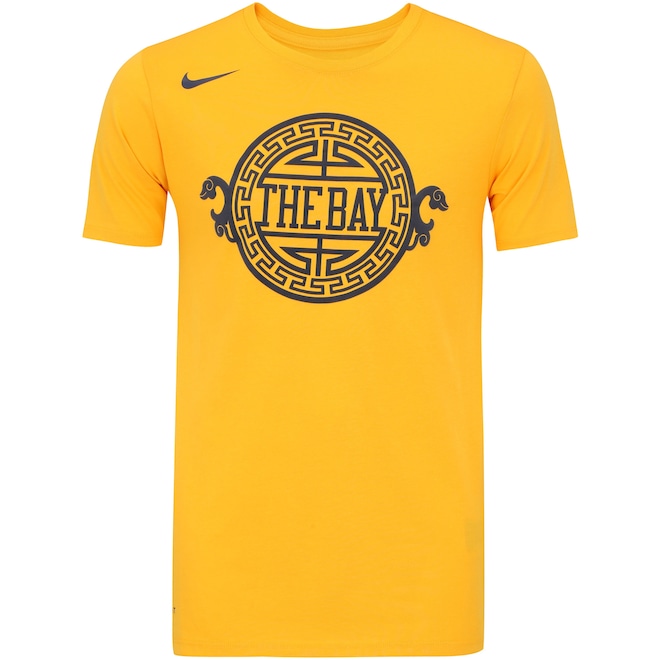 Camiseta Nike NBA Golden State Warriors City Edition - Masculina - Foto 1